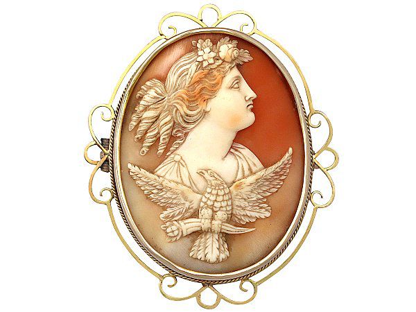 Carved Shell Cameo