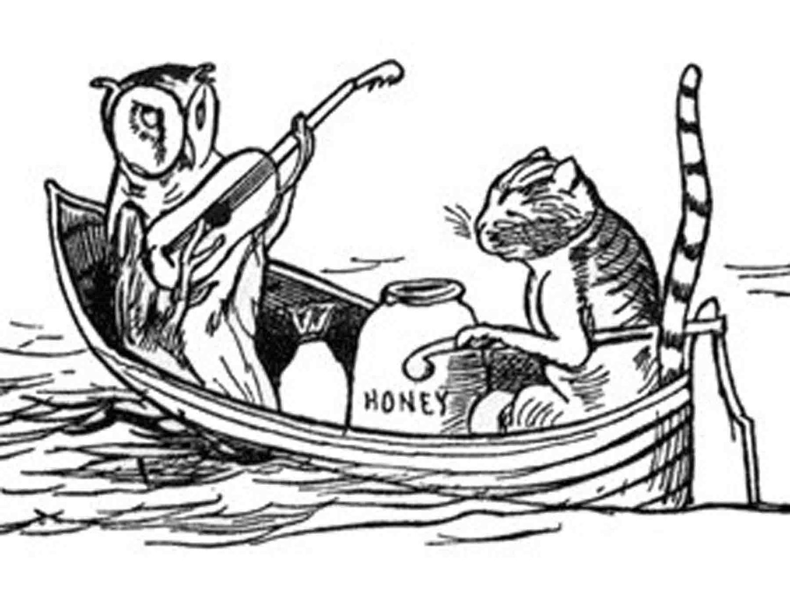 runcible spoon owl and the pussy cat
