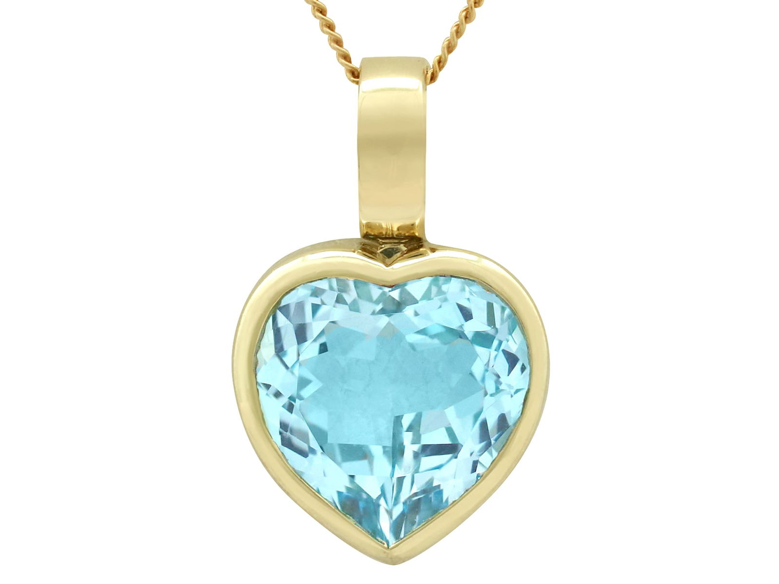 blue topaz necklace