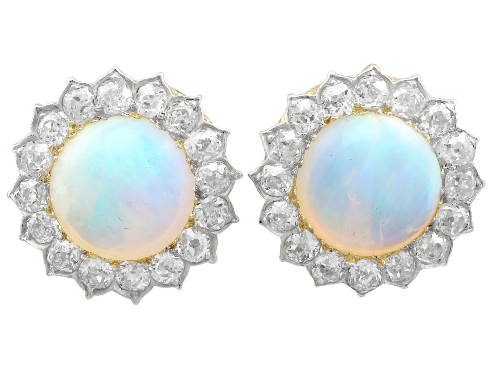 Opal Earrings to Match a Black Dress