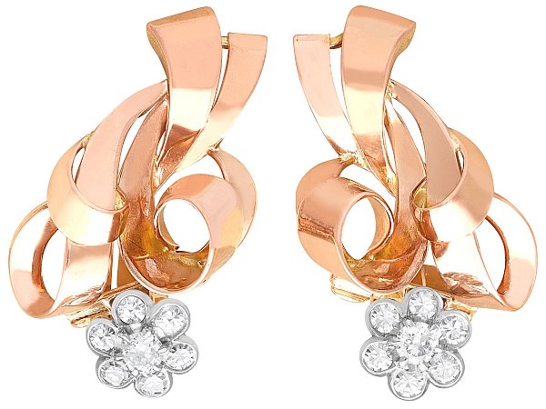 Rose Gold Earrings