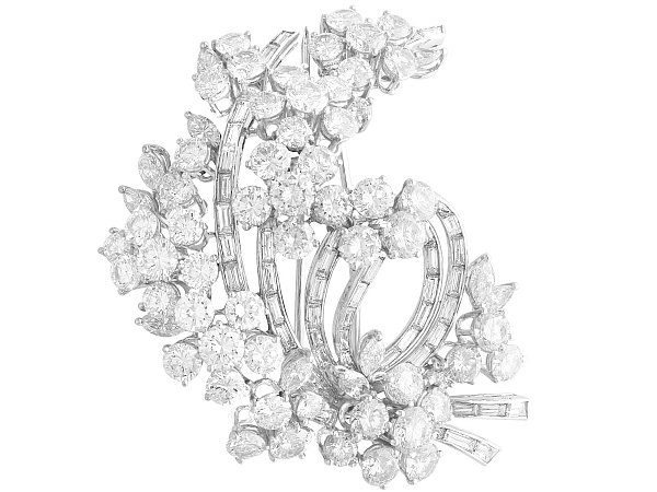 Diamond Brooch