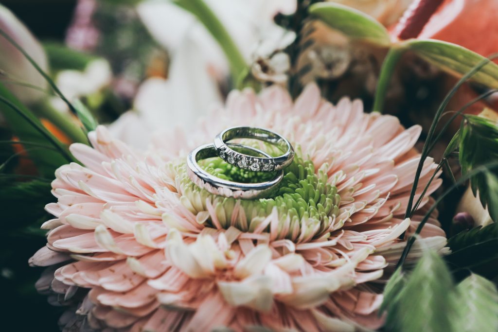 Keeper Ring with Engagement Ring
