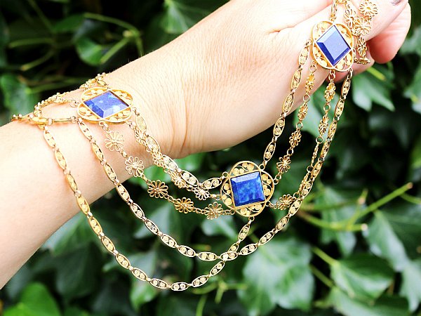 lapis lazuli necklace