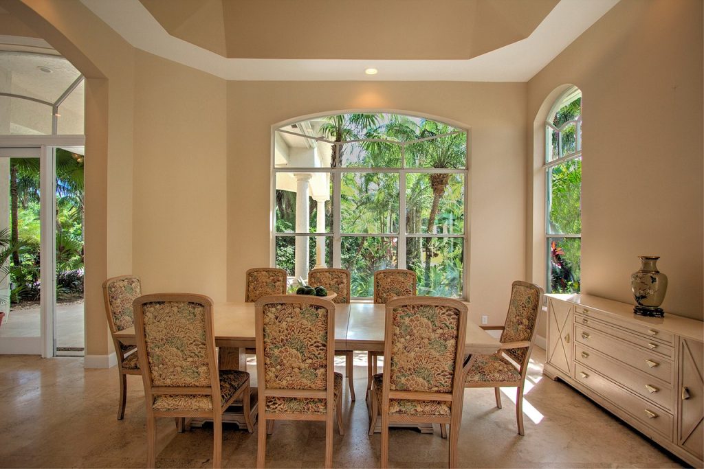 antique dining room