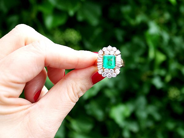 emerald birthstone ring
