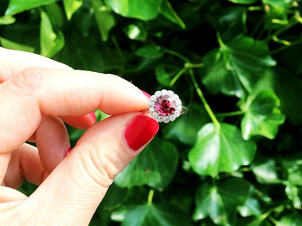 ruby birthstone ring