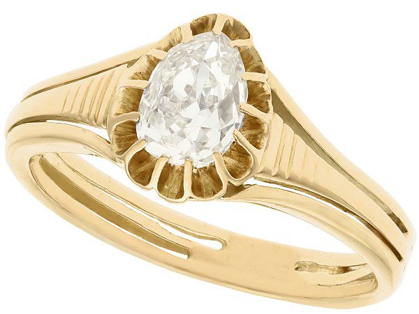 Pear Cut Engagement Ring