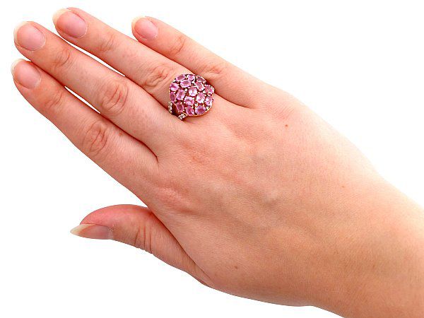 pink cocktail ring