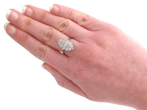 multi diamond ring