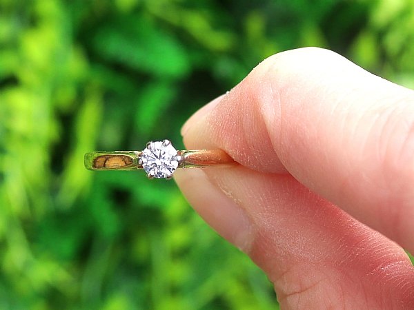 Dainty Engagement Ring