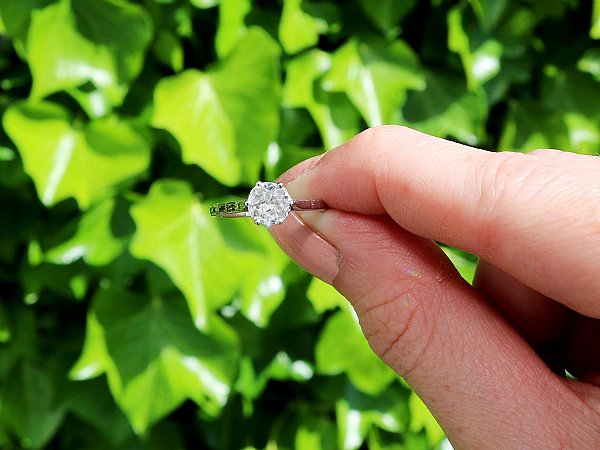 Diamond Platinum Engagement Ring