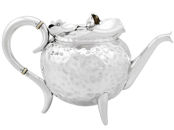 Swan Neck Spout Teapot 