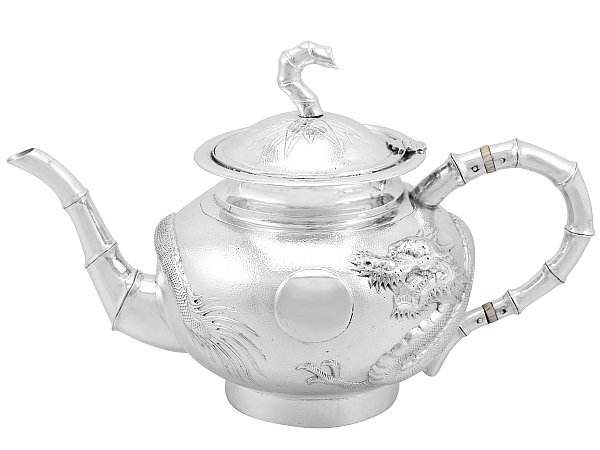 Bamboo Spout Teapot