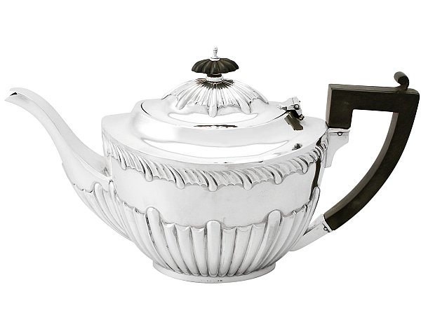 Fluted Spout Teapot 