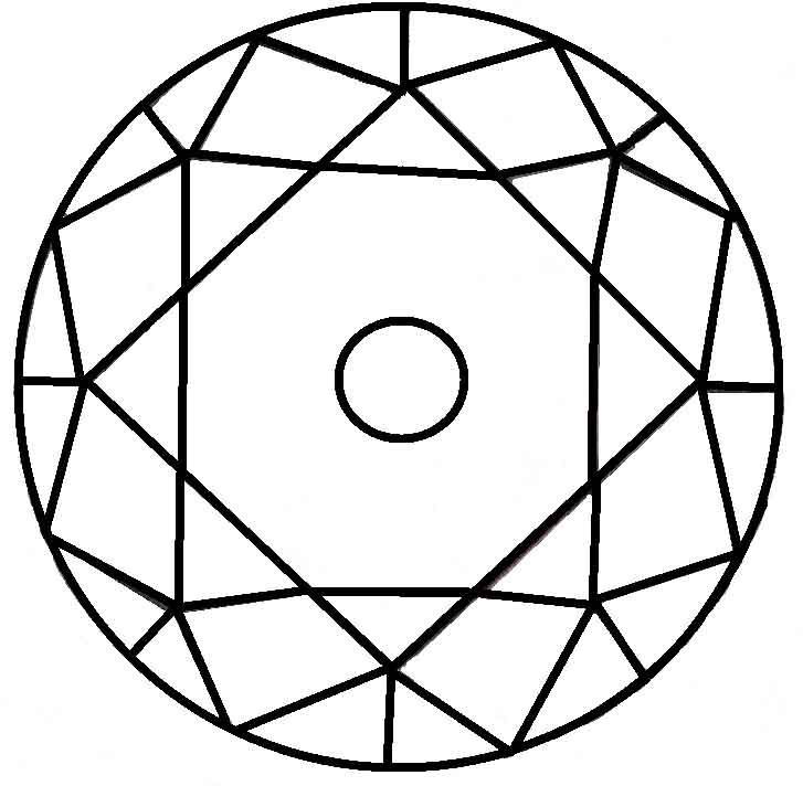 Very large Diamond Cutlet