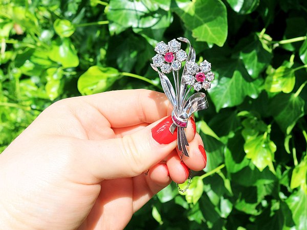 Bridal Flower Brooches