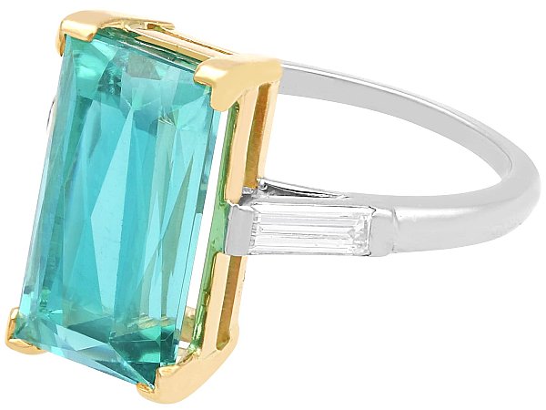 tourmaline engagement ring