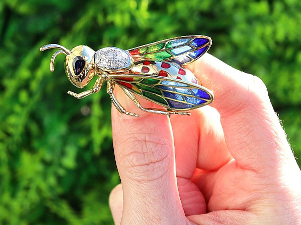 Unusual Luxury Brooch