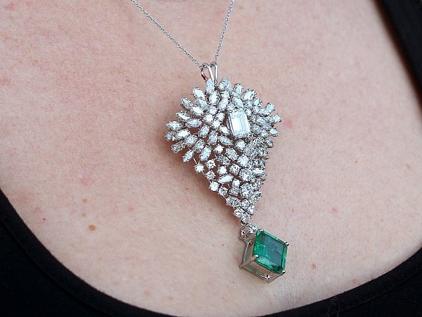Zambian emerald jewellery