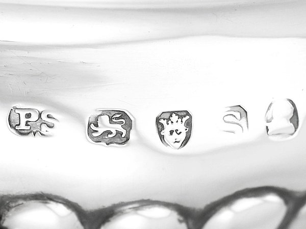Valuable teapot hallmarks