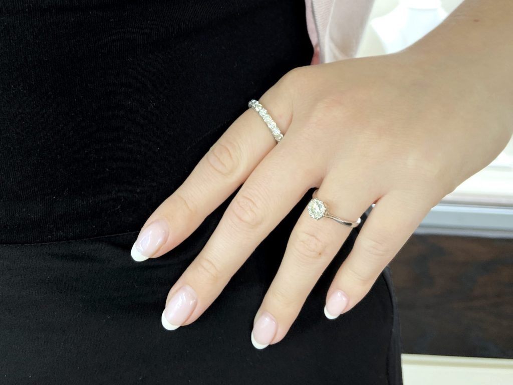 Styling Antique Eternity Ring With Your Modern Wardrobe