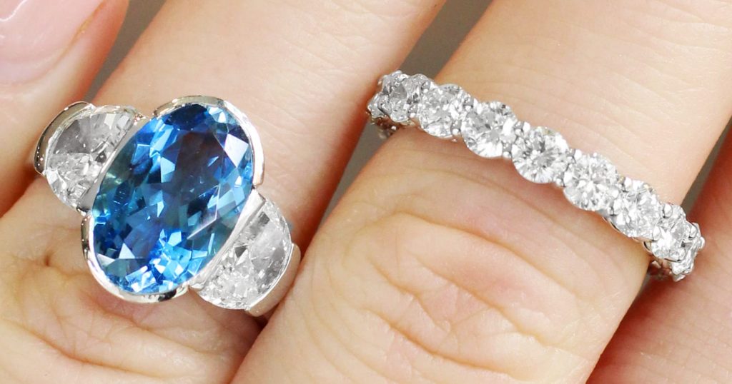 How to style your antique eternity ring