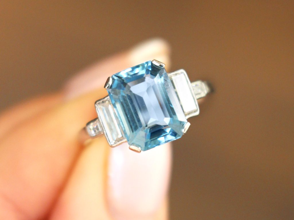 aquamarine ring