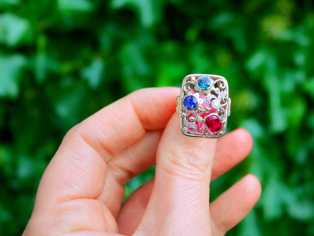 1940s cocktail ring
