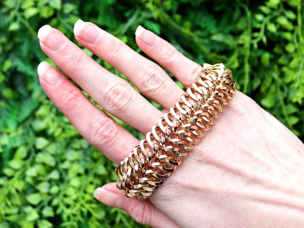 chunky 1960s bracelet