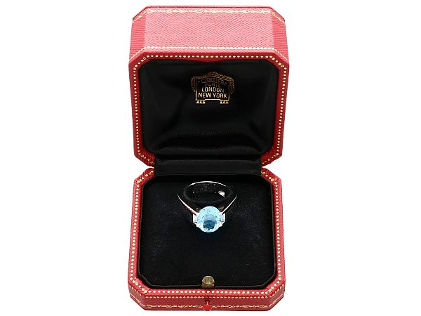 red Cartier box ring