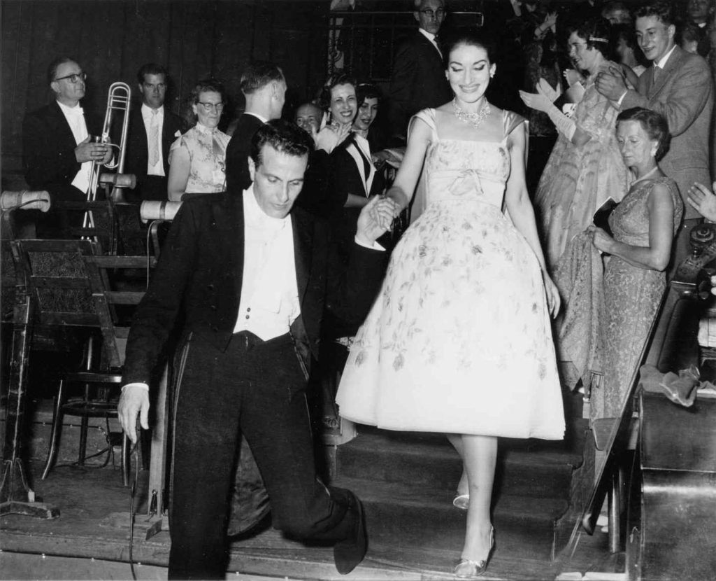 maria callas at van cleef and arpels event