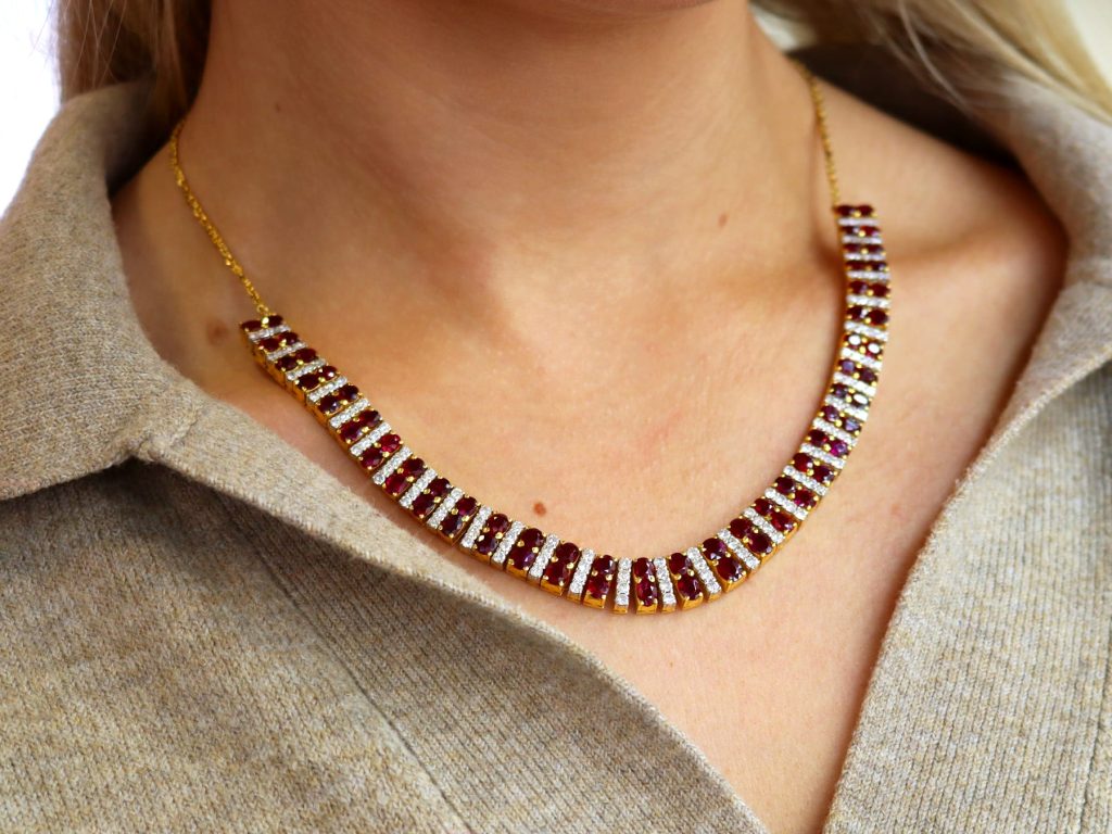 Pretty Woman Ruby Necklace 