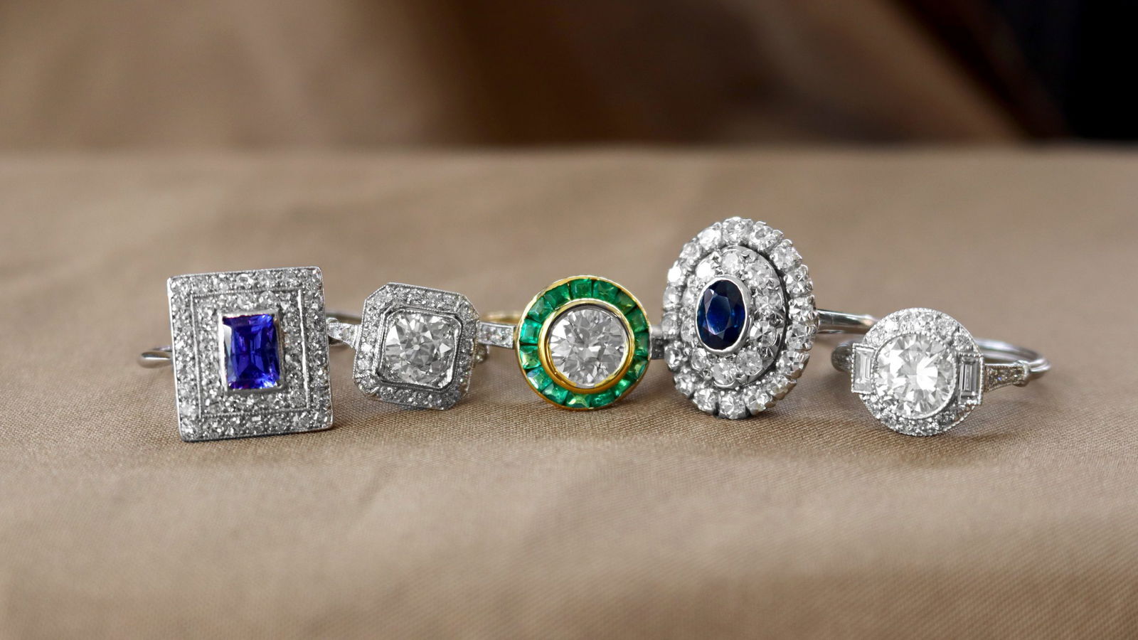 How to Choose the Right Coloured Gemstone Halo Ring for You