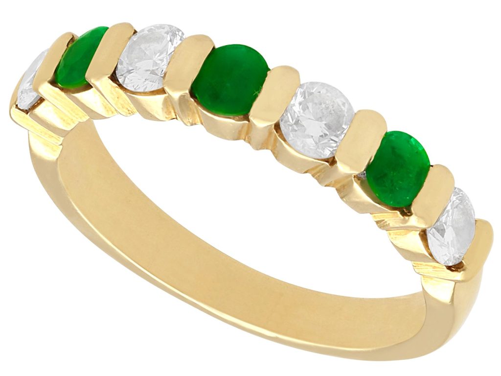 Emerald Eternity Ring