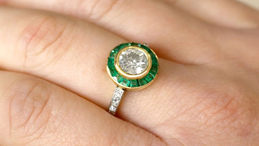 Coloured Gemstone Halo Engagement Rings: A Unique Alternative to Diamonds