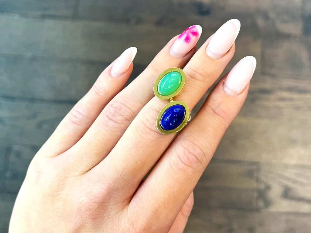 Vintage Two Stone Ring