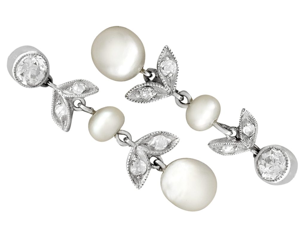 Vintage Pearl Drop Earrings