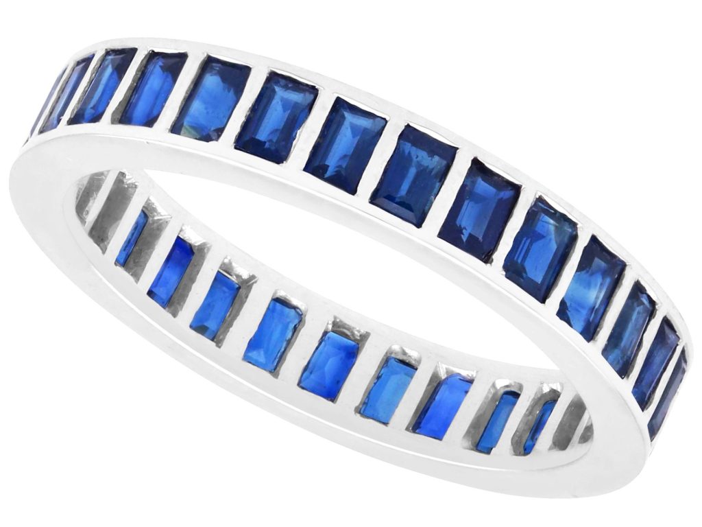 Princess of Wales sapphire eternity ring