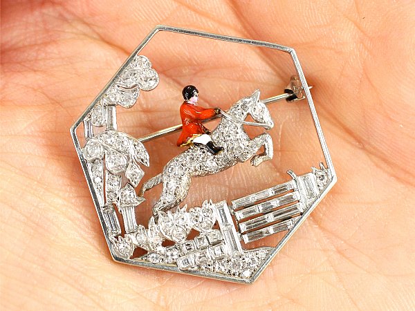 horse brooch gift 
