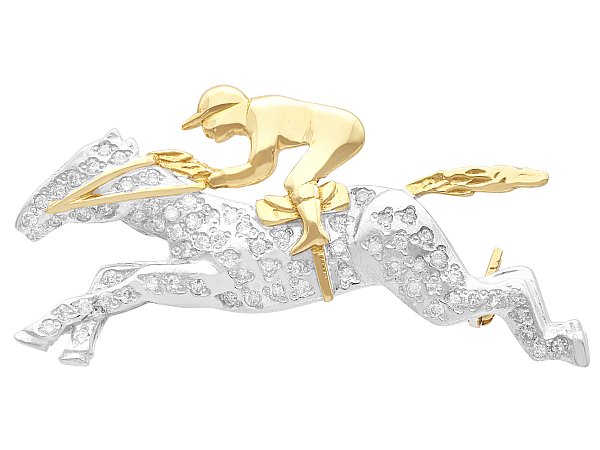 horse brooch 