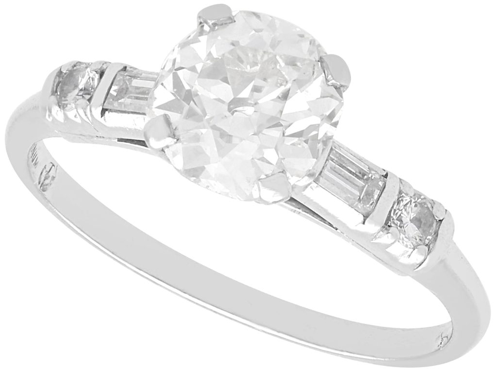 Art Deco Engagement Ring