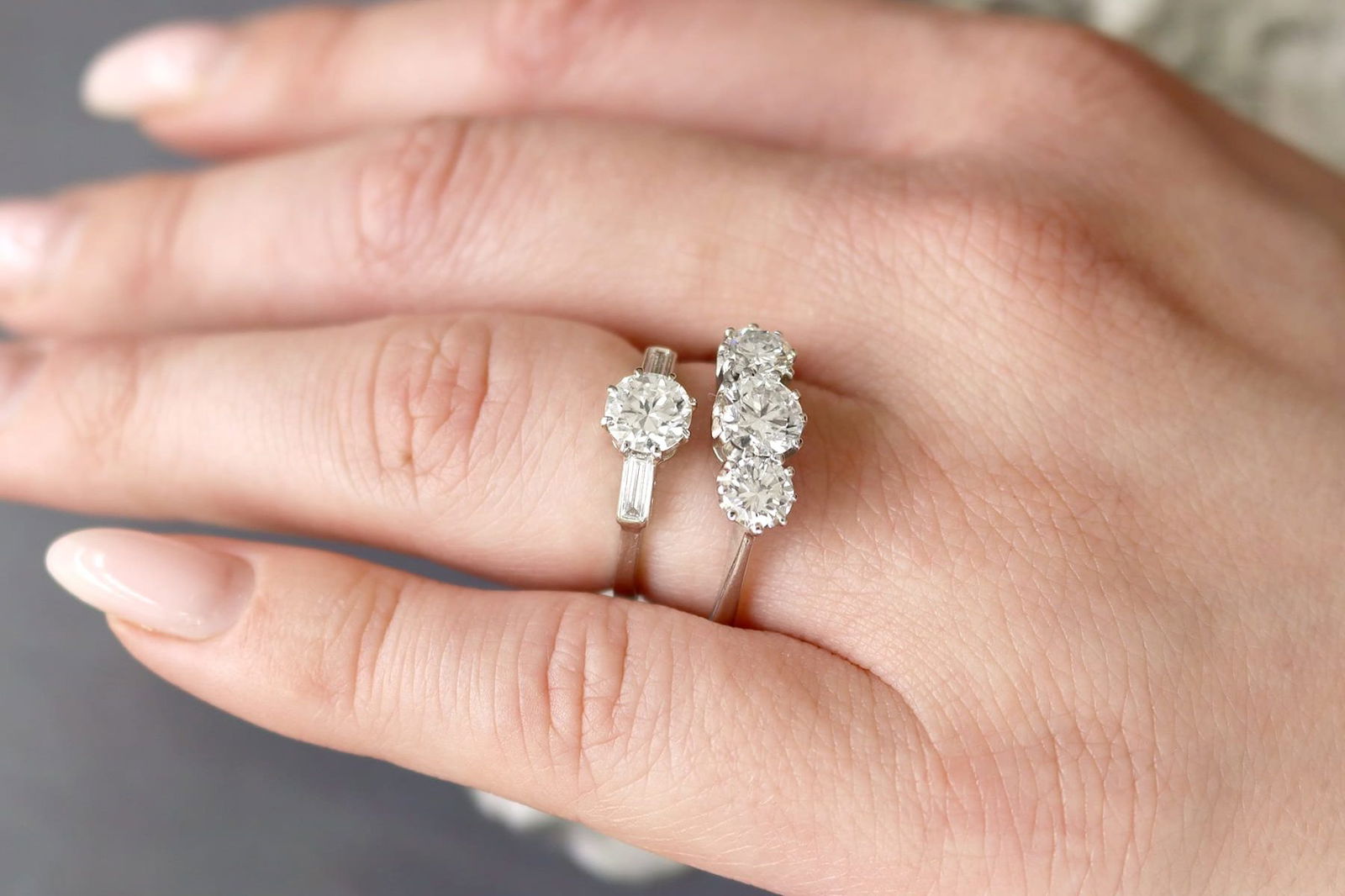 Art Deco Engagement Ring